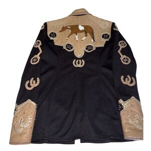 WESTERN PLEASURE SHOW SHIRT JACKET HORSEMANSHIP SHOWMANSHIP PNS Women's Medium